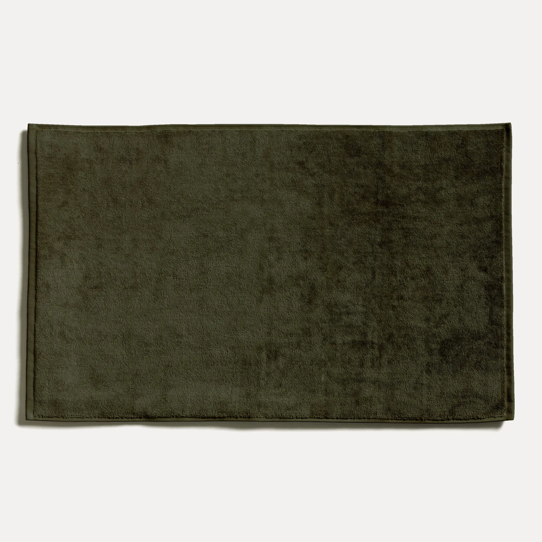 MÖVE Badvorleger-Bamboo Luxe Badematte 50X80 cm(olive)