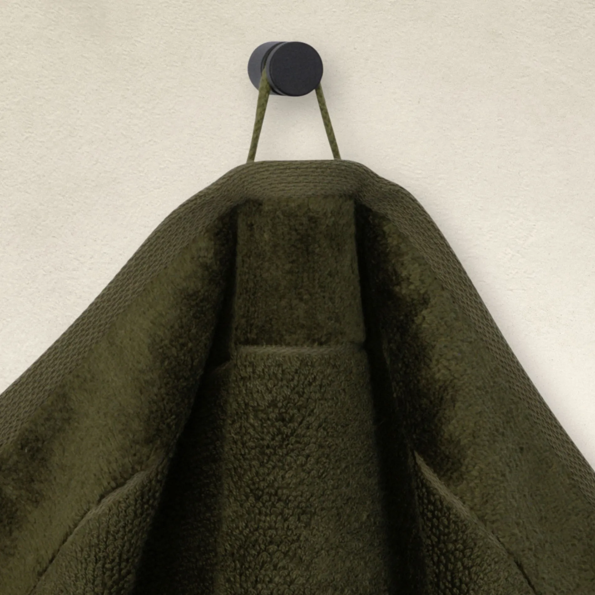 MÖVE Handtücher-Bamboo Luxe Handtuch 50X100 cm(olive)