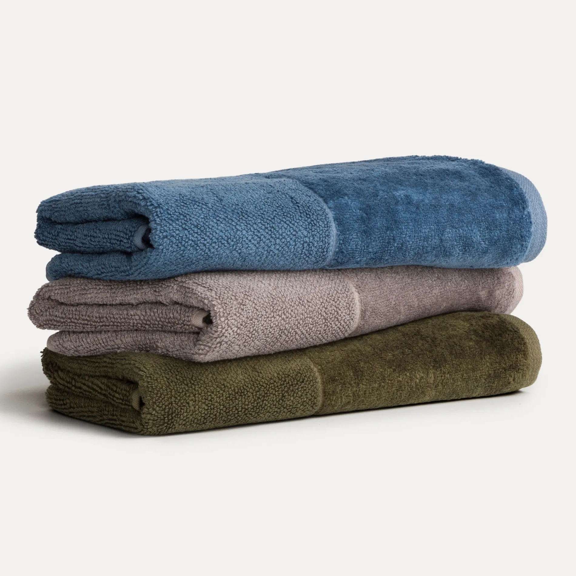 MÖVE Handtücher-Bamboo Luxe Handtuch 50X100 cm(olive)