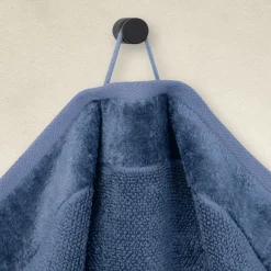 MÖVE Seiftücher|Kleine Handtücher-Bamboo Luxe Seiftuch 30X30 cm(steelblue)