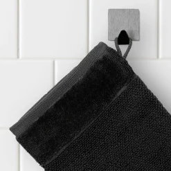MÖVE Waschhandschuhe|Kleine Handtücher-Bamboo Luxe Waschhandschuh 20X15 cm(black)
