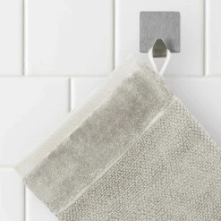 MÖVE Waschhandschuhe|Kleine Handtücher-Bamboo Luxe Waschhandschuh 20X15 cm(silver grey)