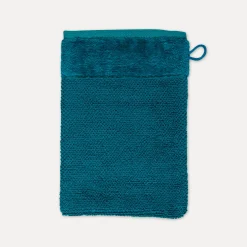 MÖVE Waschhandschuhe|Kleine Handtücher-Bamboo Luxe Waschhandschuh 20X15 cm(deep lake)