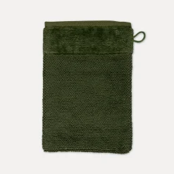 MÖVE Waschhandschuhe|Kleine Handtücher-Bamboo Luxe Waschhandschuh 20X15 cm(olive)