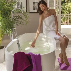 MÖVE Waschhandschuhe|Kleine Handtücher-Bamboo Luxe Waschhandschuh 20X15 cm(berry)