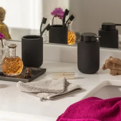 MÖVE Zahnputzbecher-Black Velvet Zahnbürstenhalter(black)