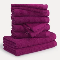 MÖVE Handtuchsets-Bliss Handtuchset 10-TLG(berry)