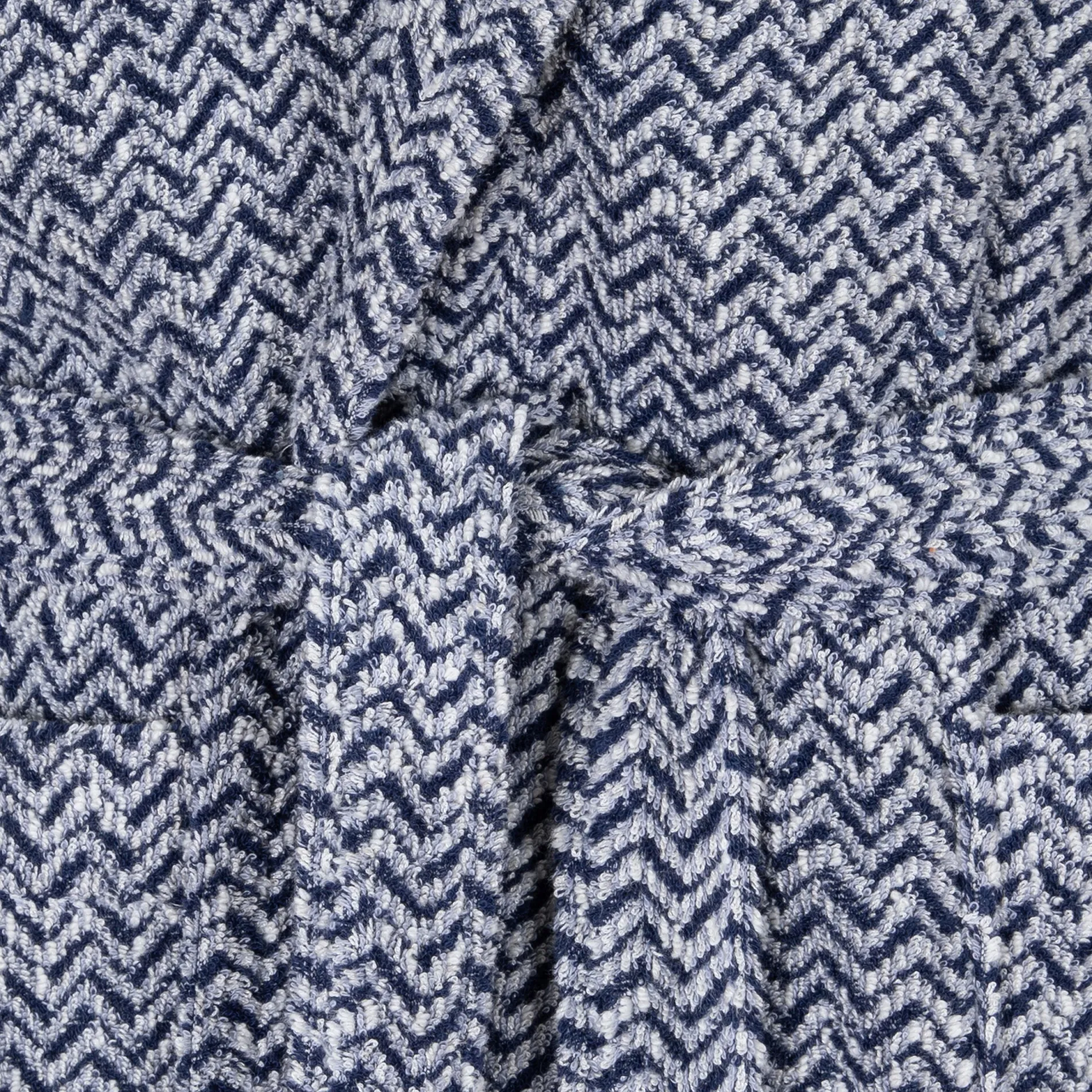 Damen MÖVE Damen|Herren-Brooklyn Bademantel mit Kapuze blau(nature/deep sea)