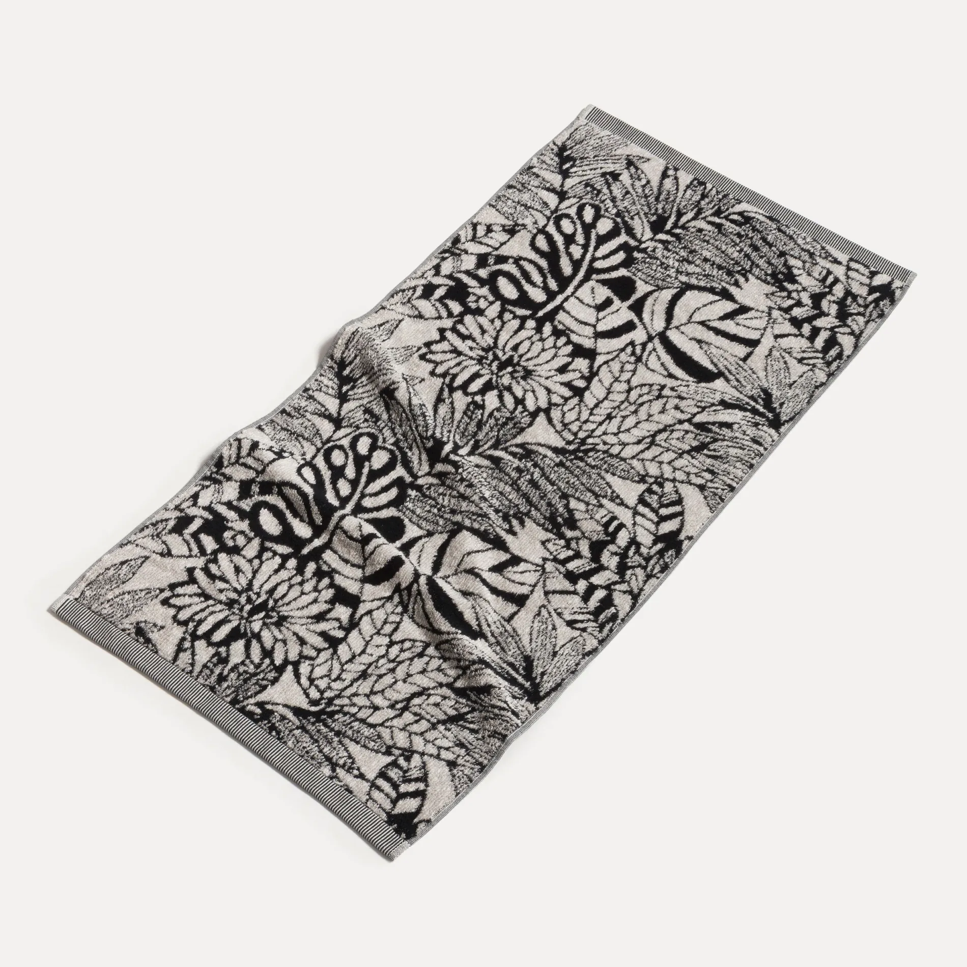 MÖVE Duschtücher-Brooklyn Duschtuch 80X150 cm(nature/black)