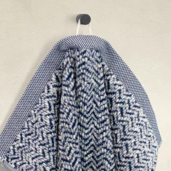 MÖVE Gästehandtücher|Kleine Handtücher-Brooklyn Gästetuch 50X30 cm(nature/deep sea)