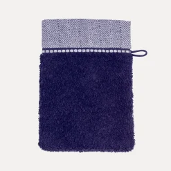MÖVE Waschhandschuhe|Kleine Handtücher-Brooklyn Waschhandschuh 20X15 cm(deep sea)
