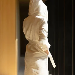 Damen MÖVE Damen|Mit Kapuze-Calm Essence Bademantel mit Kapuze beige(nature)