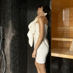 MÖVE Saunatücher-Calm Essence Saunatuch 80X200 cm(nature)