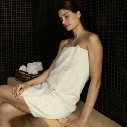 MÖVE Saunatücher-Calm Essence Saunatuch 80X200 cm(nature)