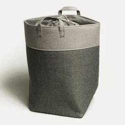 MÖVE Wäschekörbe-Canvas Wäschekorb(grey)