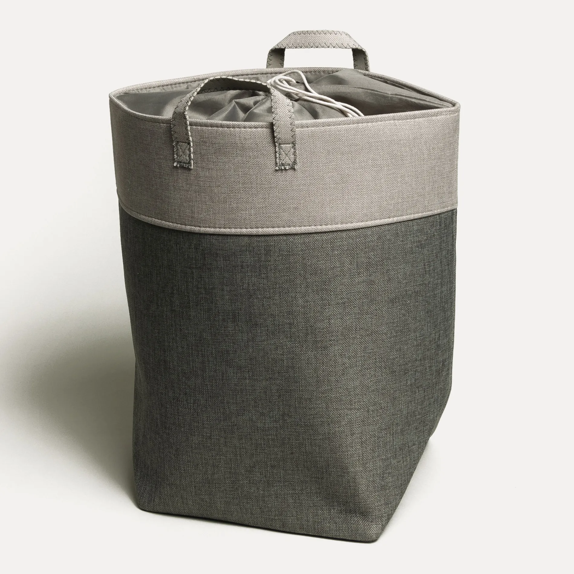 MÖVE Wäschekörbe-Canvas Wäschekorb(grey)