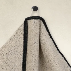 MÖVE Duschtücher-Eden Duschtuch 80X150 cm(nature/black)