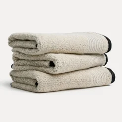 MÖVE Gästehandtücher|Kleine Handtücher-Eden Gästetuch 30X50 cm(nature/black)