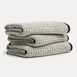 MÖVE Handtücher-Eden Handtuch 50X100 cm(nature/black)