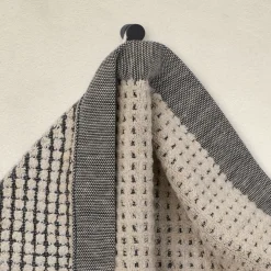 MÖVE Saunatücher-Eden Saunatuch 80X200 cm(nature/black)