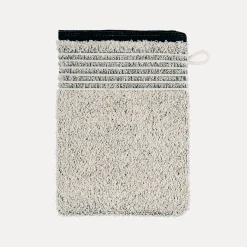 MÖVE Waschhandschuhe|Kleine Handtücher-Eden Waschhandschuh 20X15 cm(nature/black)
