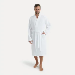 Damen MÖVE Damen|Herren-Homewear Kimono weiß(snow)
