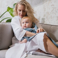 Damen MÖVE Damen|Herren-Homewear Kimono weiß(snow)