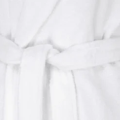 Damen MÖVE Damen|Kurze Bademäntel-Homewear Schalkragenmantel weiß(snow)