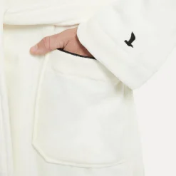 Damen MÖVE Damen|Herren-Homewear Schalkragenmantel beige(ivory)