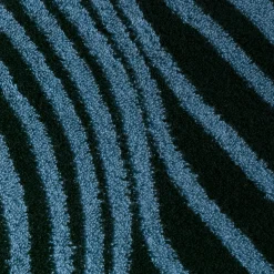 MÖVE Handtücher-Illusions Handtuch 50X100 cm(steelblue/black)