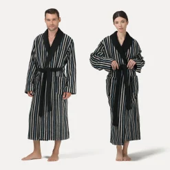 MÖVE Unisex-Illusions Schalkragenmantel gemustert(multicolor)