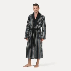 MÖVE Unisex-Illusions Schalkragenmantel gemustert(multicolor)