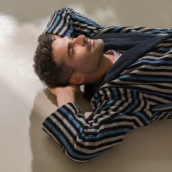 MÖVE Unisex-Illusions Schalkragenmantel gemustert(multicolor)