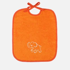 Kinder MÖVE Kinder-KIDS Lätzchen 29x34 cm(weiß / orange)