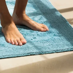 MÖVE Badteppiche-Loft Badematte 60x100 cm(china blue)