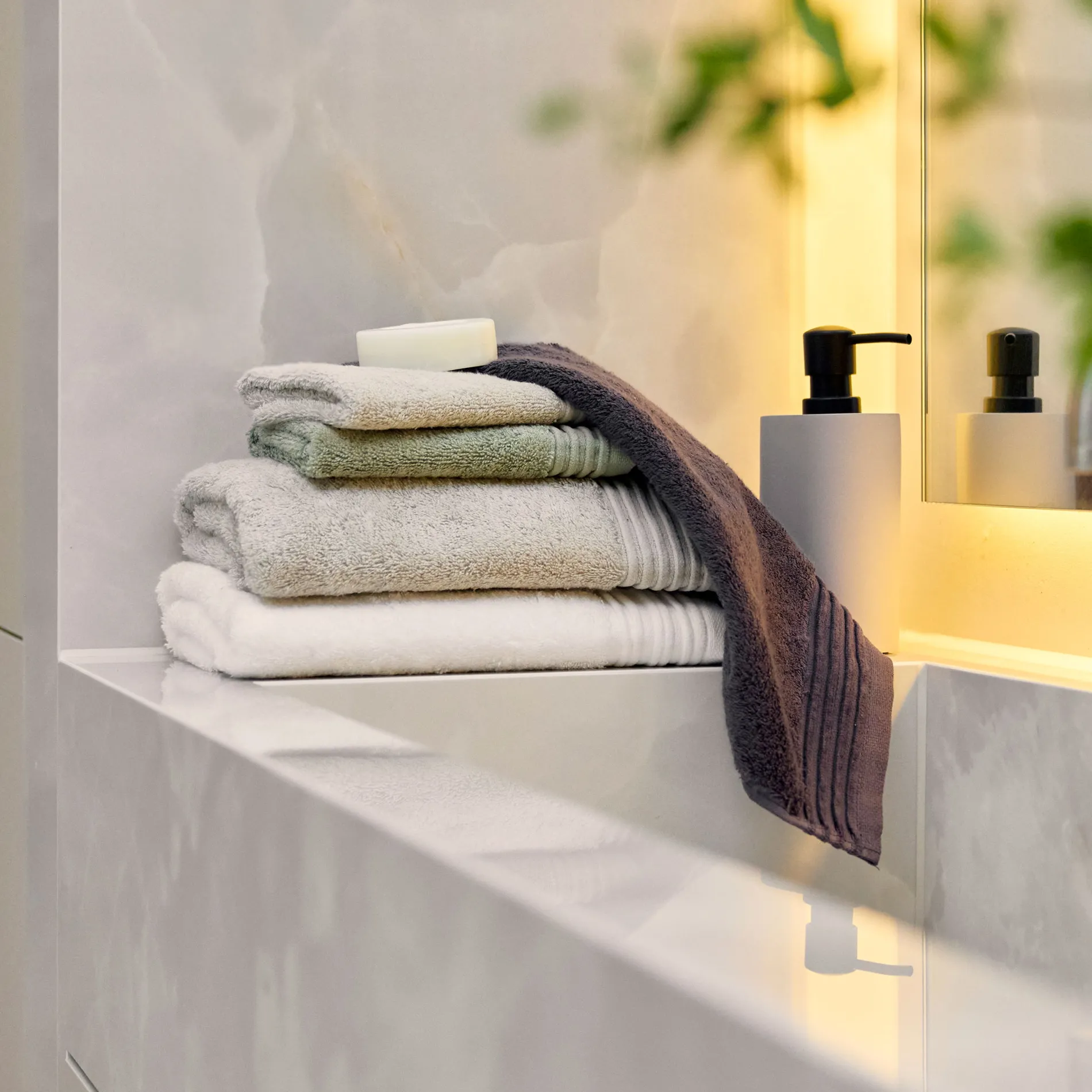 MÖVE Waschhandschuhe|Kleine Handtücher-Loft Waschhandschuh 20X15 cm(ginger)