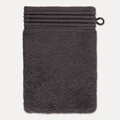 MÖVE Waschhandschuhe|Kleine Handtücher-Loft Waschhandschuh 20X15 cm(graphite)