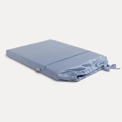 MÖVE Bettbezüge|Bettwäsche 200X200-Luxury Bettwäsche 200x200 cm + 2x80x80 cm(light blue)