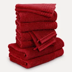 MÖVE Handtuchsets-New Classic Handtuchset 10-TLG(ruby)