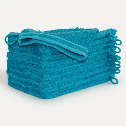 MÖVE Handtuchsets|Waschhandschuhe-New Classic Waschhandschuhset 10-TLG(lagoon)