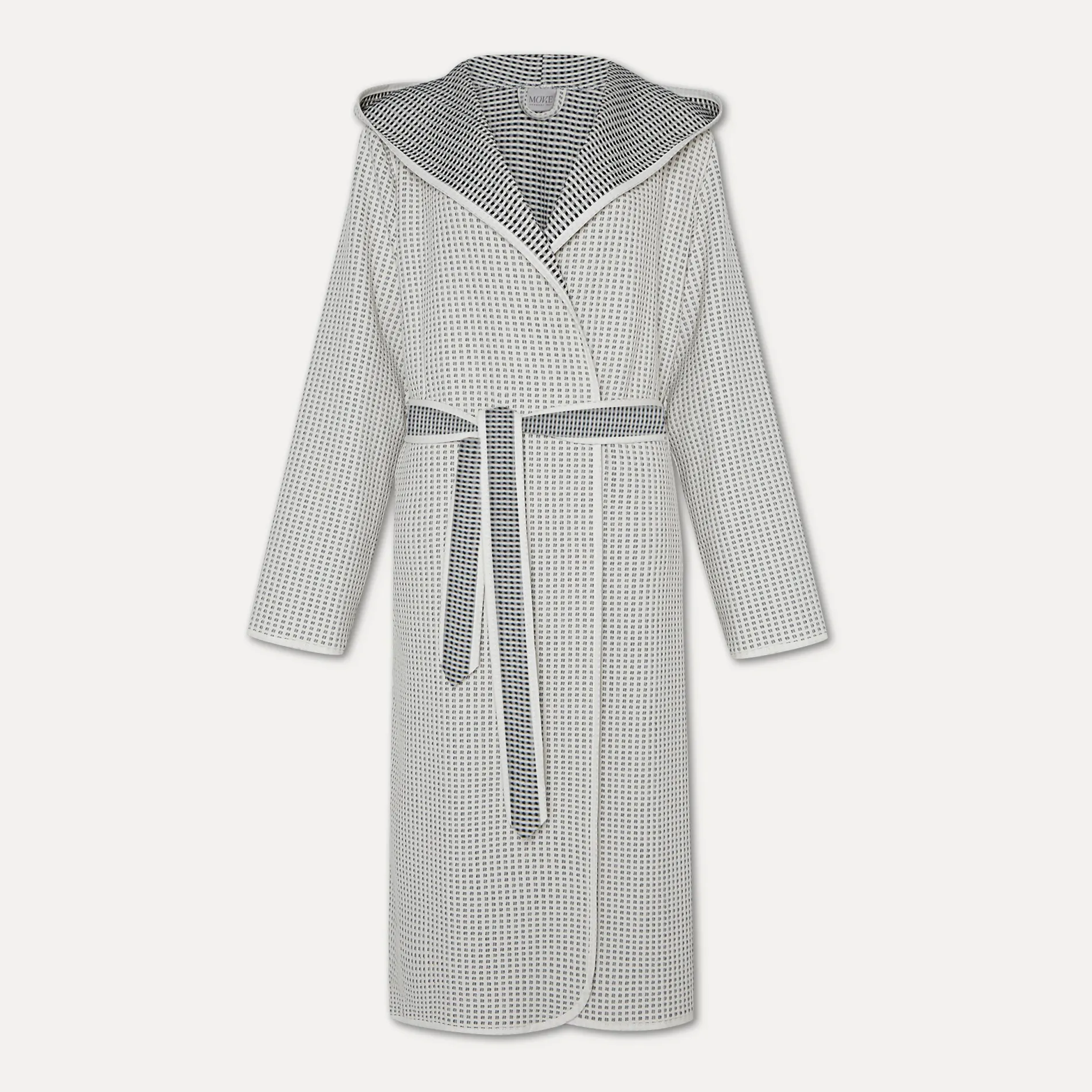 Damen MÖVE Damen|Mit Kapuze-New Heritage Bademantel mit Kapuze grau(nature/black)