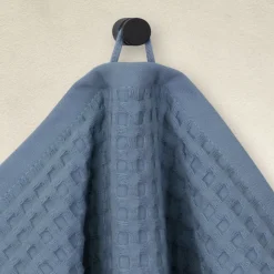 MÖVE Duschtücher-Piquée Duschtuch 70X140 cm(steel blue)