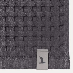 MÖVE Handtücher-Piquée Handtuch 50X100 cm(graphite)