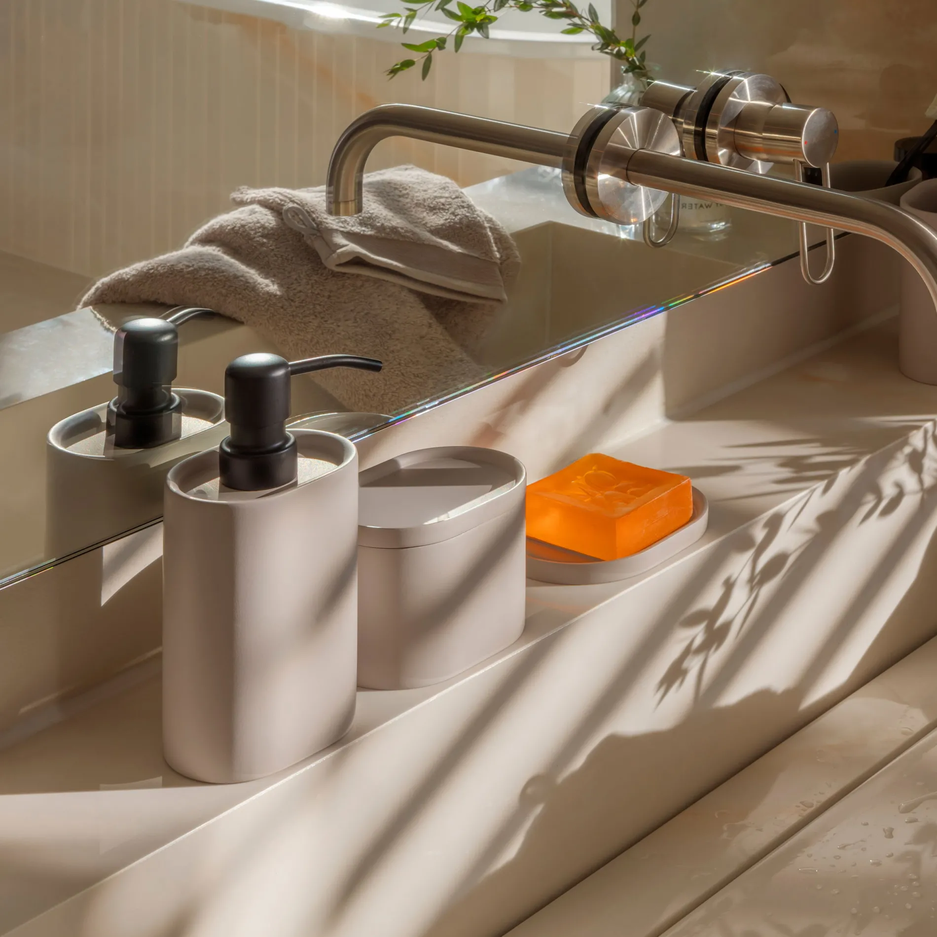 MÖVE Zahnputzbecher-Serenity Zahnbürstenhalter(cashmere)