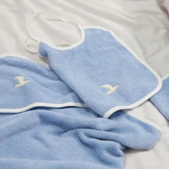 Kinder MÖVE Kinder-Soft Hug Lätzchen 29X34 cm(aqua)