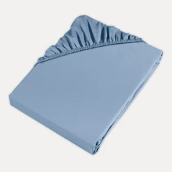 MÖVE Spannbettlaken-Spannbettlaken Bettwäsche 100x200 cm(light blue)