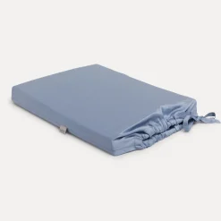 MÖVE Spannbettlaken-Spannbettlaken Bettwäsche 100x200 cm(light blue)