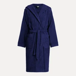 Kinder MÖVE Kinder-Superwuschel Bademantel mit Kapuze blau(deep sea)