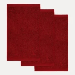 MÖVE Handtuchsets|Gästehandtücher-Superwuschel Gästetuchset 3-TLG(ruby)