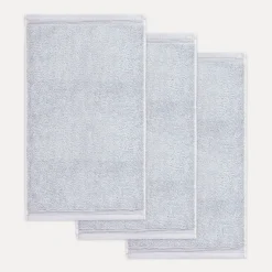 MÖVE Handtuchsets|Gästehandtücher-Superwuschel Gästetuchset 3-TLG(silver)